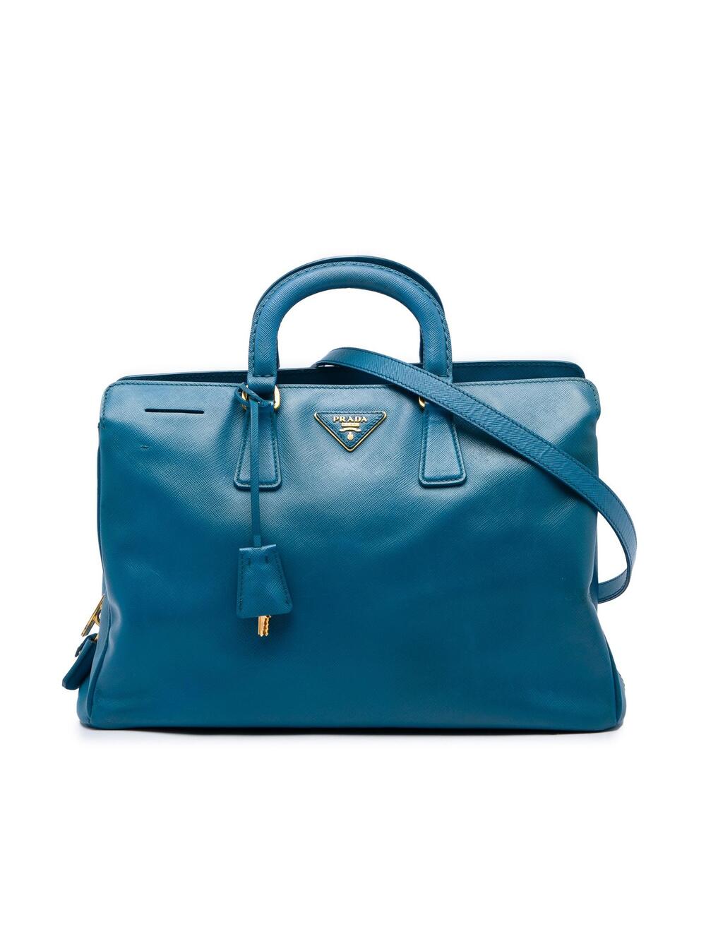 Prada Medium Saffiano Lux Zip Tote Pre- #369042P10B